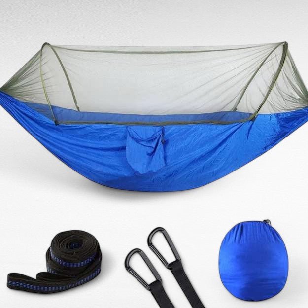 Utomhushängmatta med Insektsnät – Lättviktsnylon och Enkel Montering