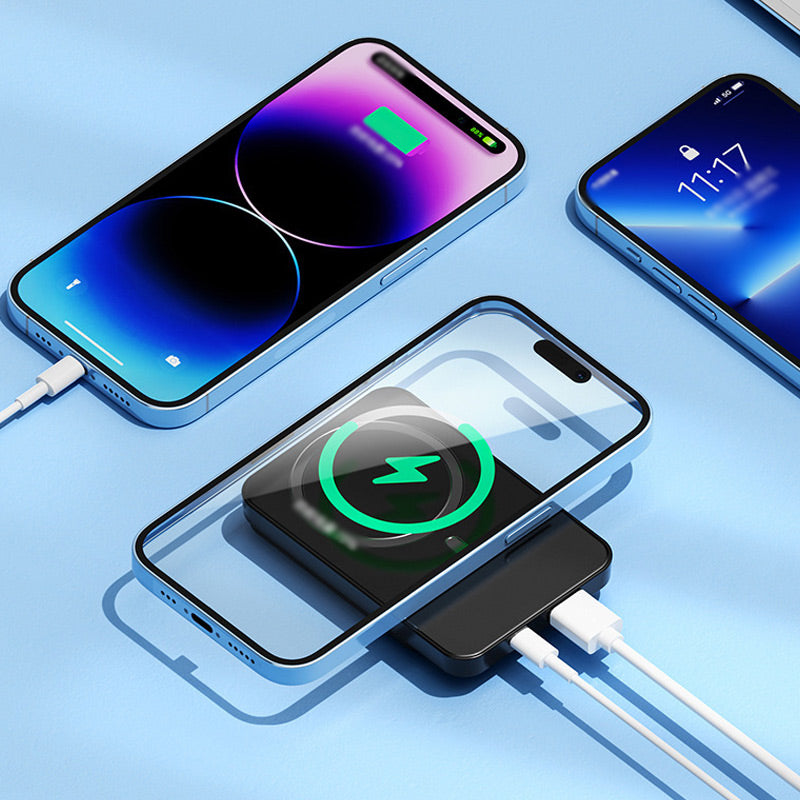 20000mAh Ultratunn Power Bank – LuxCharge Elite Laddare
