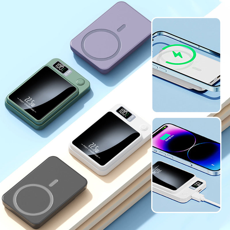 20000mAh Ultratunn Power Bank – LuxCharge Elite Laddare