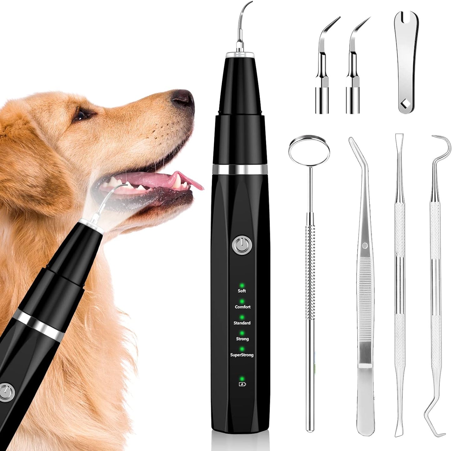 Ultraljudstandrengöringsset för husdjur – PetSmile Pro