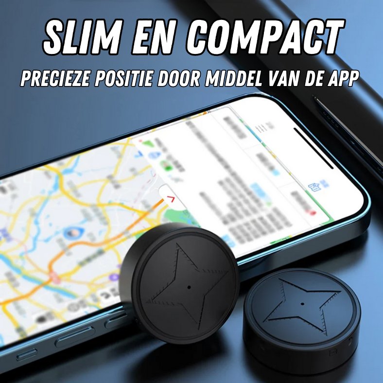 Kraftfuld GPS-tracker med stærk magnet og live sporing