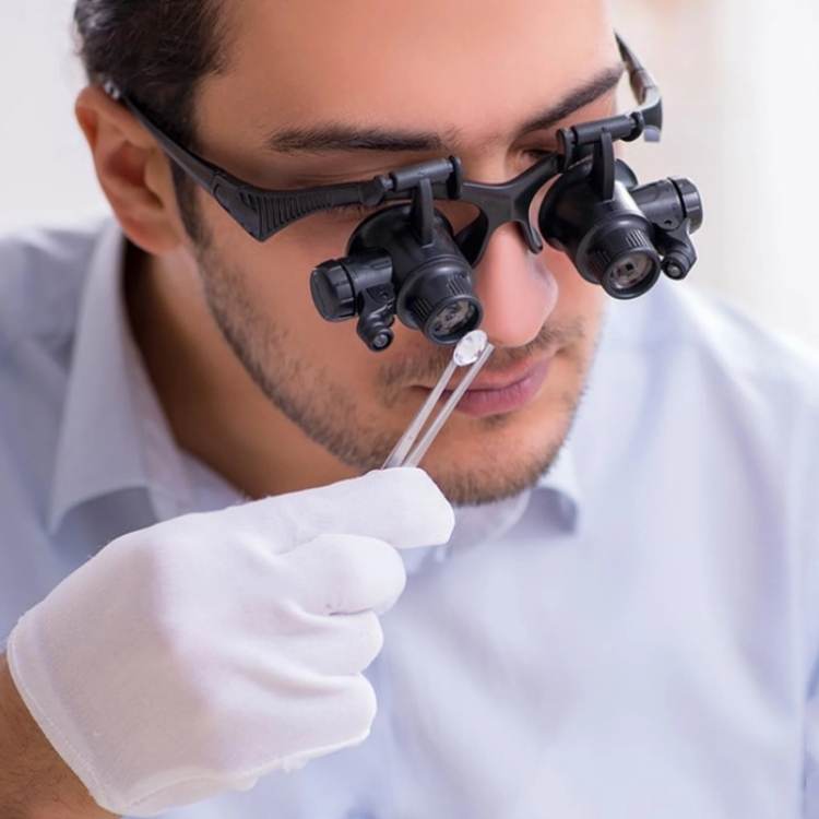 UltraVision förstoringsglasögon med ljus