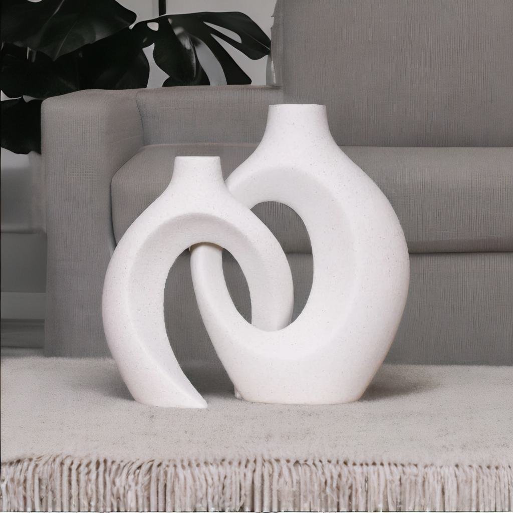 Unikt Blomsterkrukke - Fletdesign