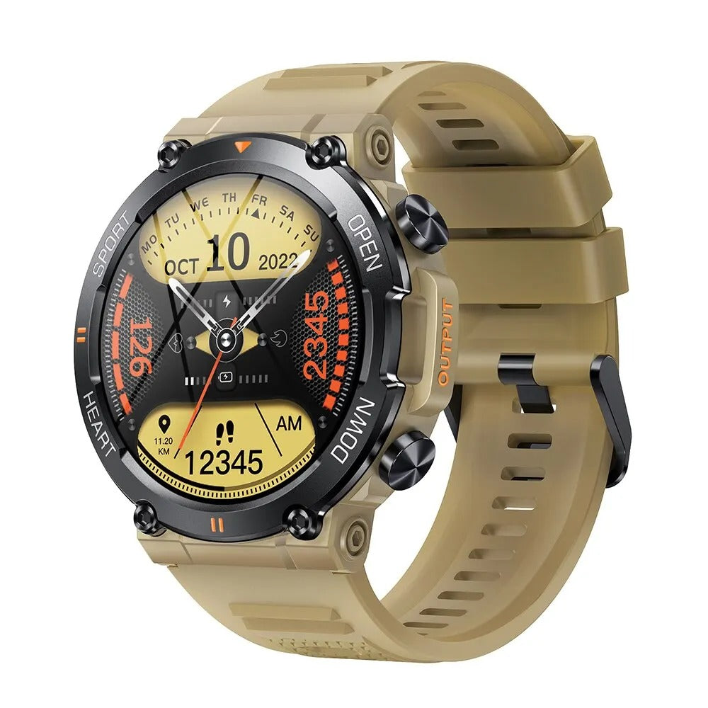 Smartwatch med HD-skärm och Bluetooth för män