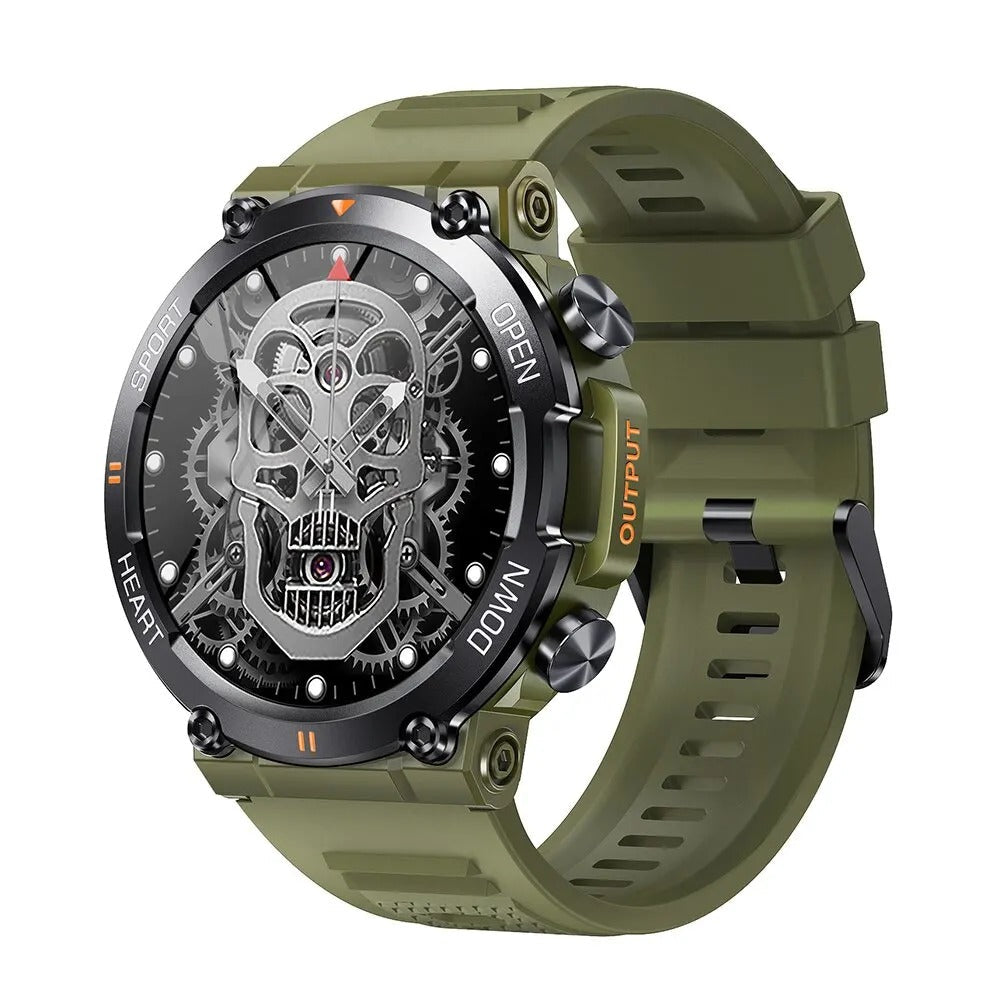 Herr Smartwatch med HD-skärm och Fitness Tracking