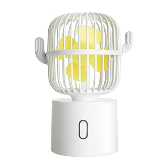 Uppladdningsbar USB Bärbar Mini Kaktusfläkt