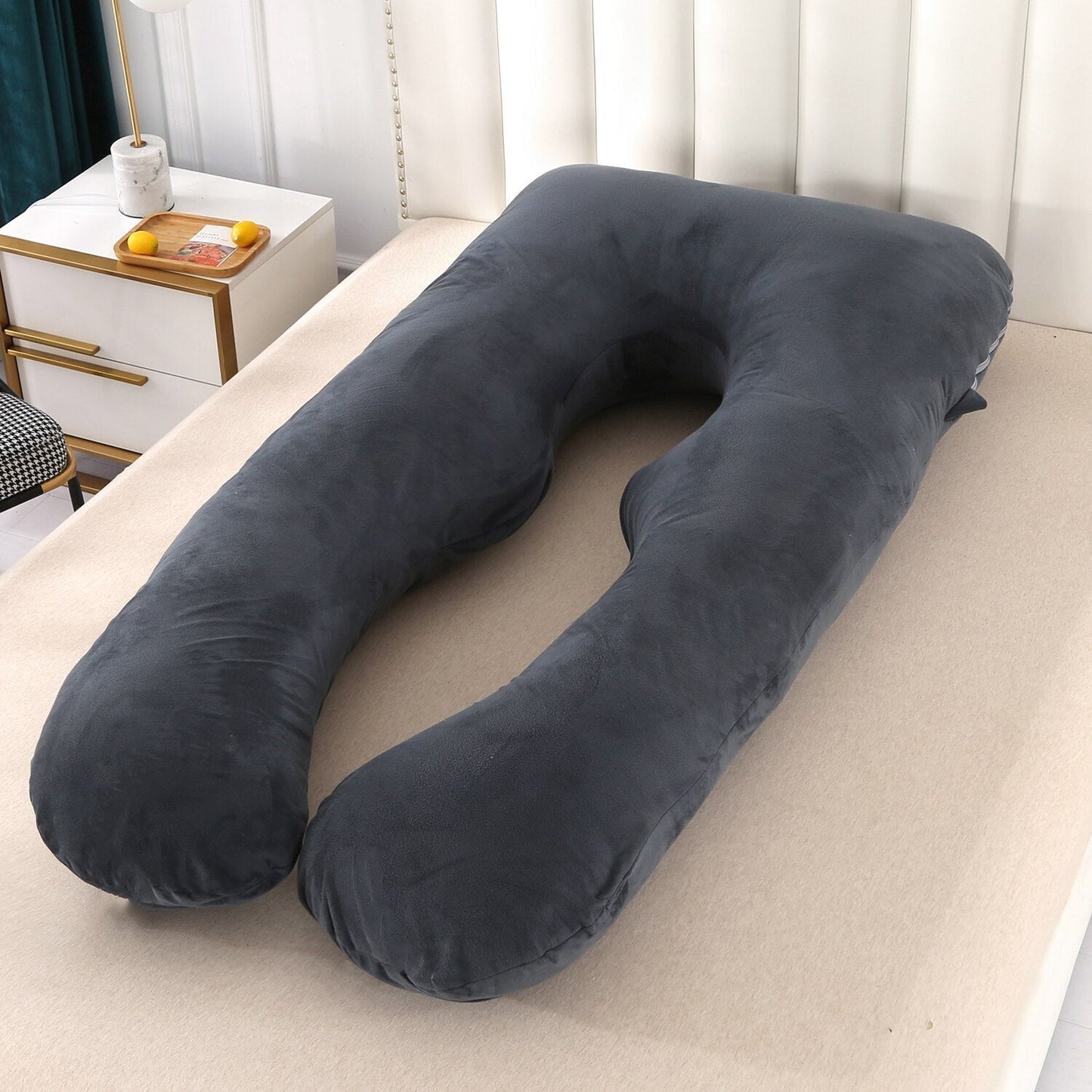 Ergonomisk kroppsstödsdyna för sidosovare