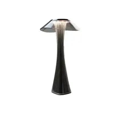 Elegant krystallys bordlampe | Trådløs og genopladelig