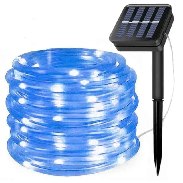 Solardrevet Lyskæde Udendørs - 300 LED & 8 Lysindstillinger