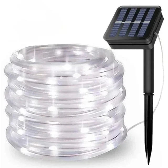 Solardrevet Lyskæde Udendørs - 300 LED & 8 Lysindstillinger