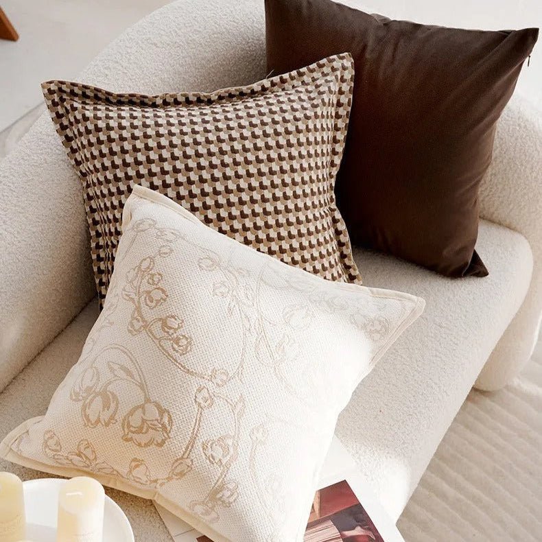 Lyxiga Jacquardkuddfodral - Tidlös Design & Komfort