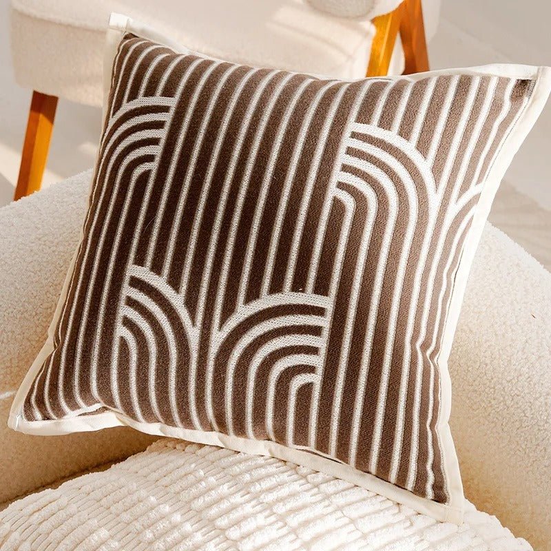 Lyxiga Jacquardkuddfodral - Tidlös Design & Komfort