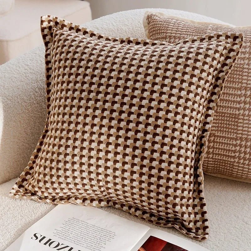 Lyxiga Jacquardkuddfodral - Tidlös Design & Komfort