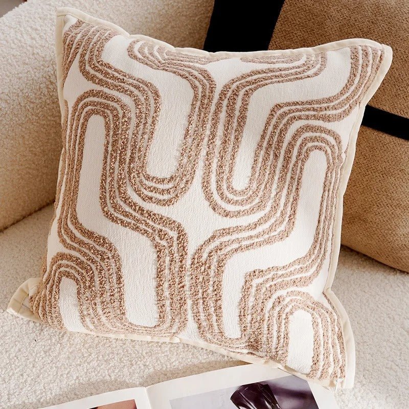 Lyxiga Jacquardkuddfodral - Tidlös Design & Komfort