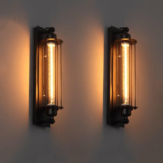 LED Væglampe i Vintage Stil - Tidløst Design med Elegant Præg