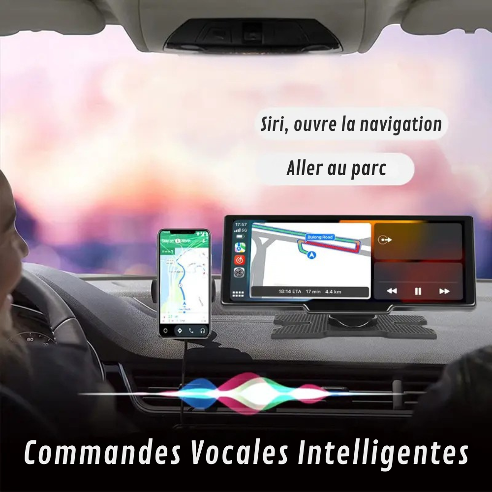 Intelligent Navigationsskærm med Indbygget Bagkamera