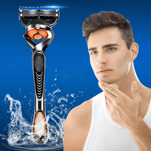 Perfekt Barbering med GlideRazor – Ingen Irritation