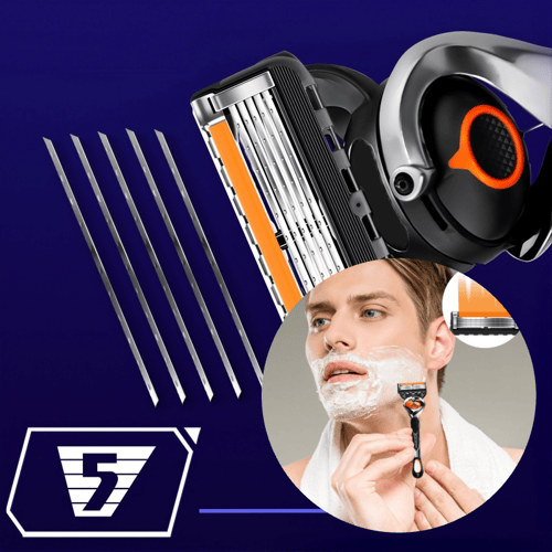 Perfekt Barbering med GlideRazor – Ingen Irritation