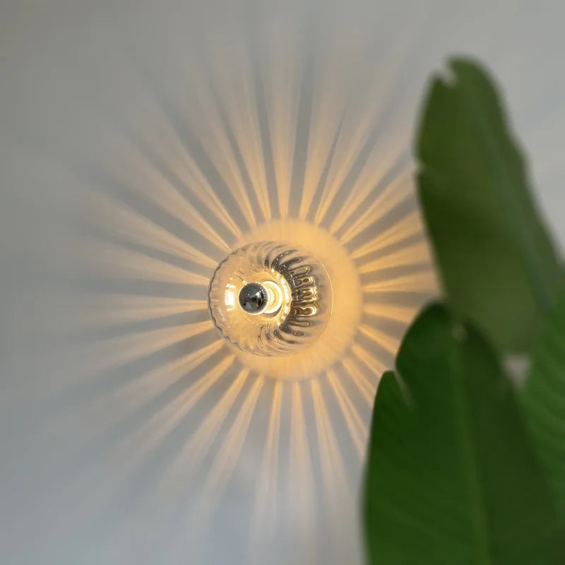 Stilfulde Glas Væglamper med Nordisk Design