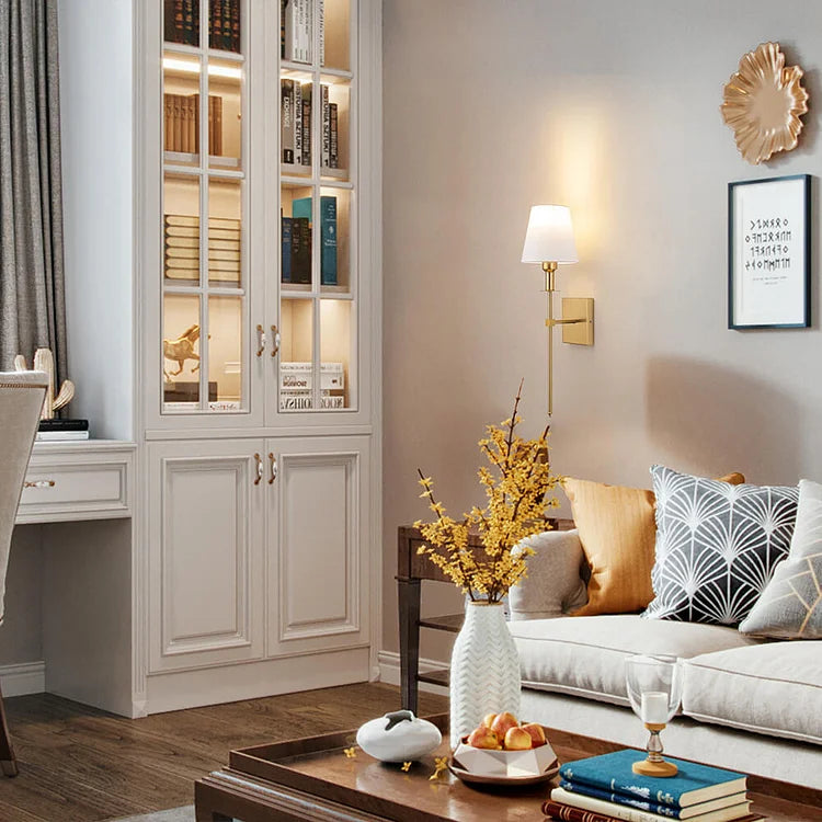 Trådløs Væglampe i Stof – Stilfuld og Fleksibel Belysning