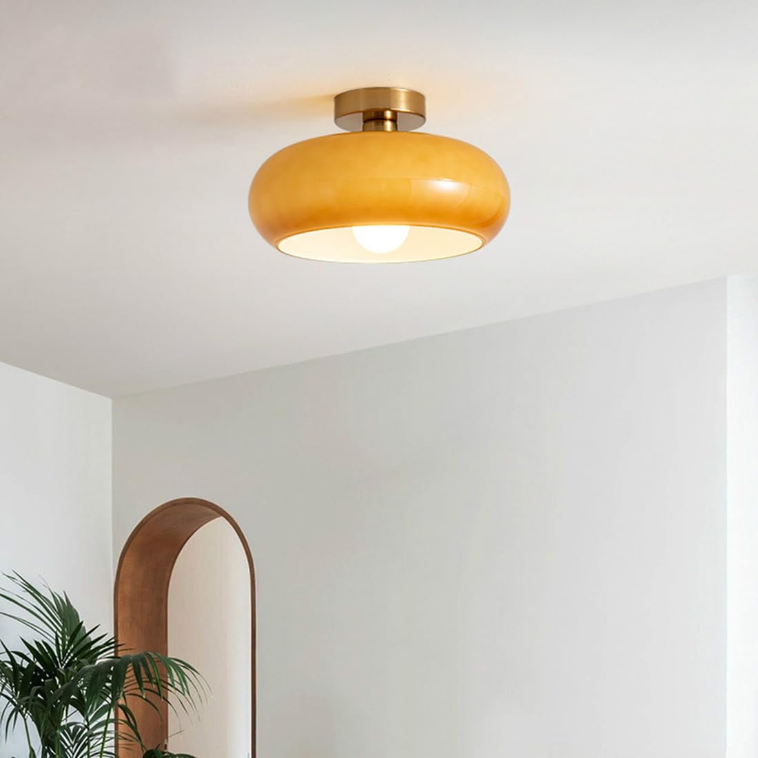 Vintage Glaspendel Loftslampe - Skab Hygge med Stil