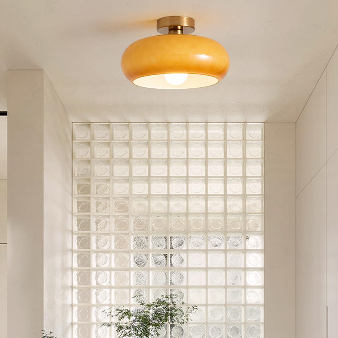 Vintage Glaspendel Loftslampe - Skab Hygge med Stil