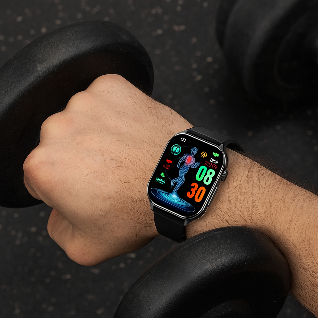 Senior Smartwatch med SOS-larm och Hälsoövervakning