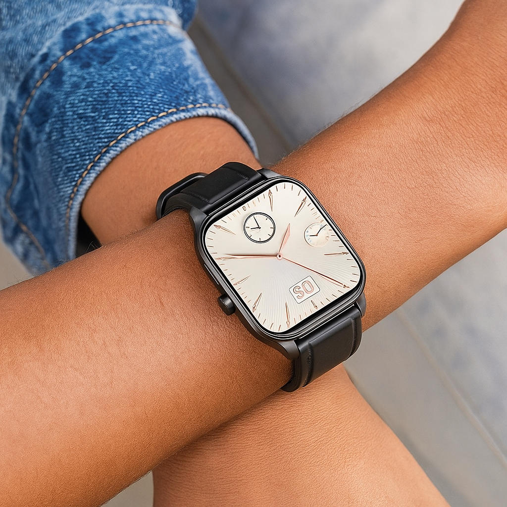 Senior Smartwatch med SOS-larm och Hälsoövervakning