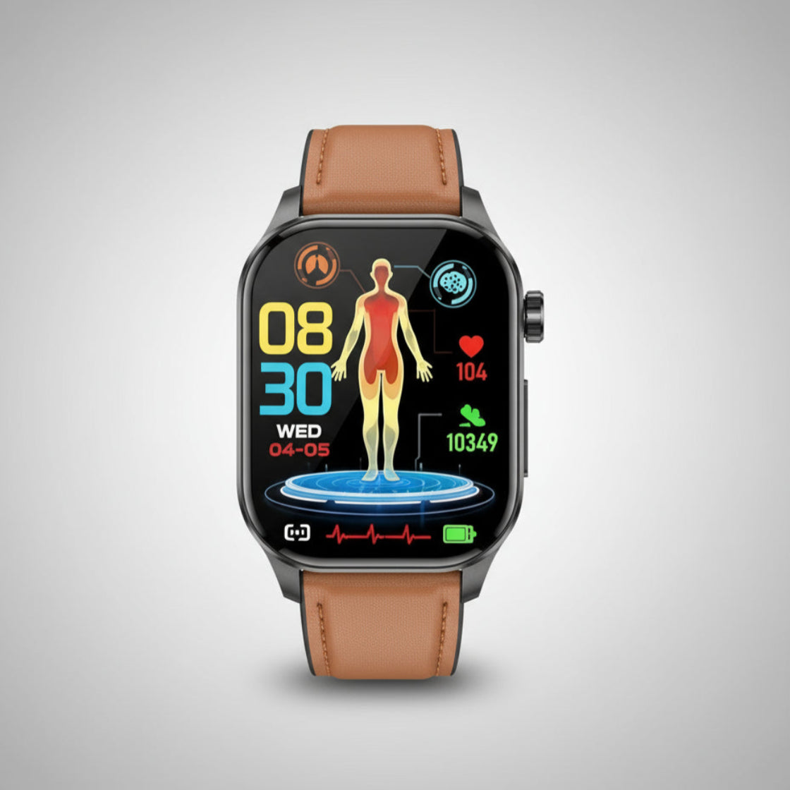 Senior Smartwatch med SOS-larm och Hälsoövervakning