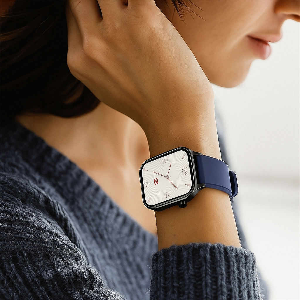 Senior Smartwatch med SOS-larm och Hälsoövervakning