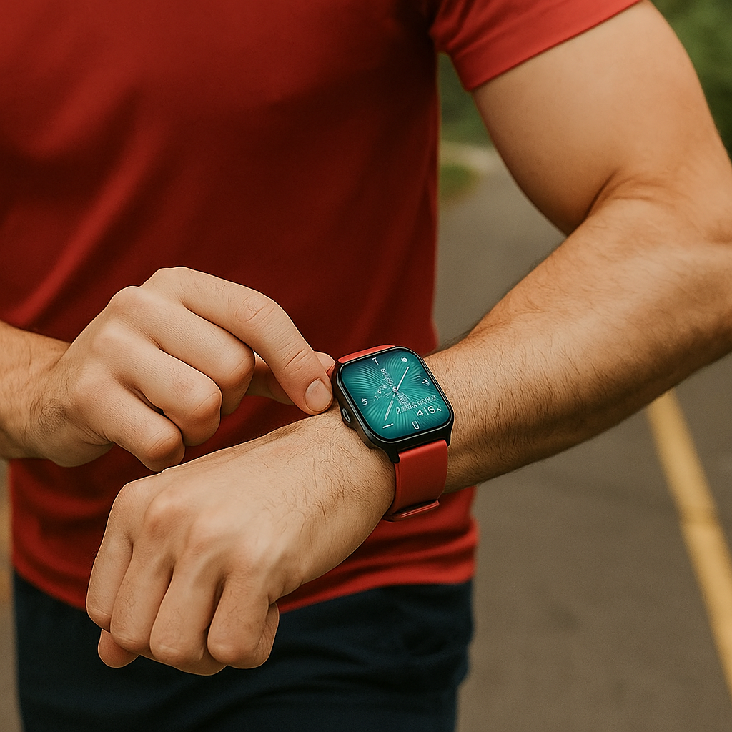 Senior Smartwatch med SOS-larm och Hälsoövervakning