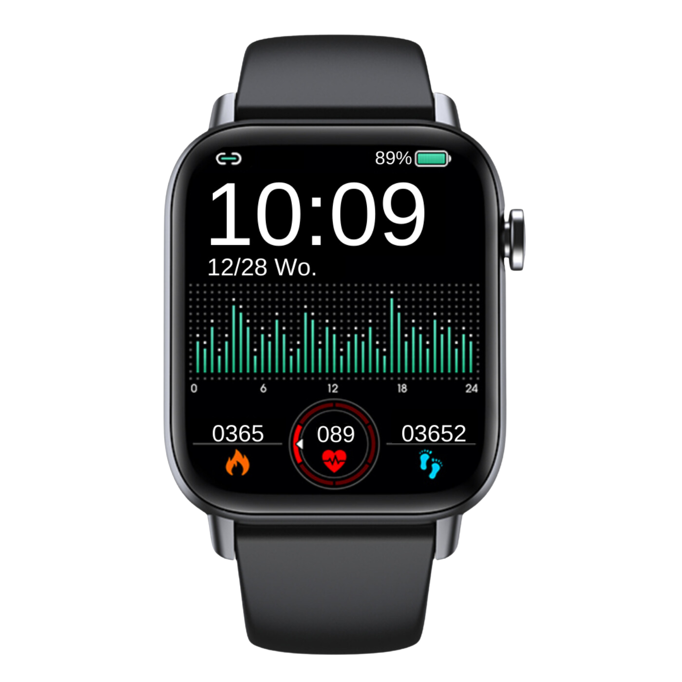 Hälsovakt Smartwatch - Elegant och Vattentät