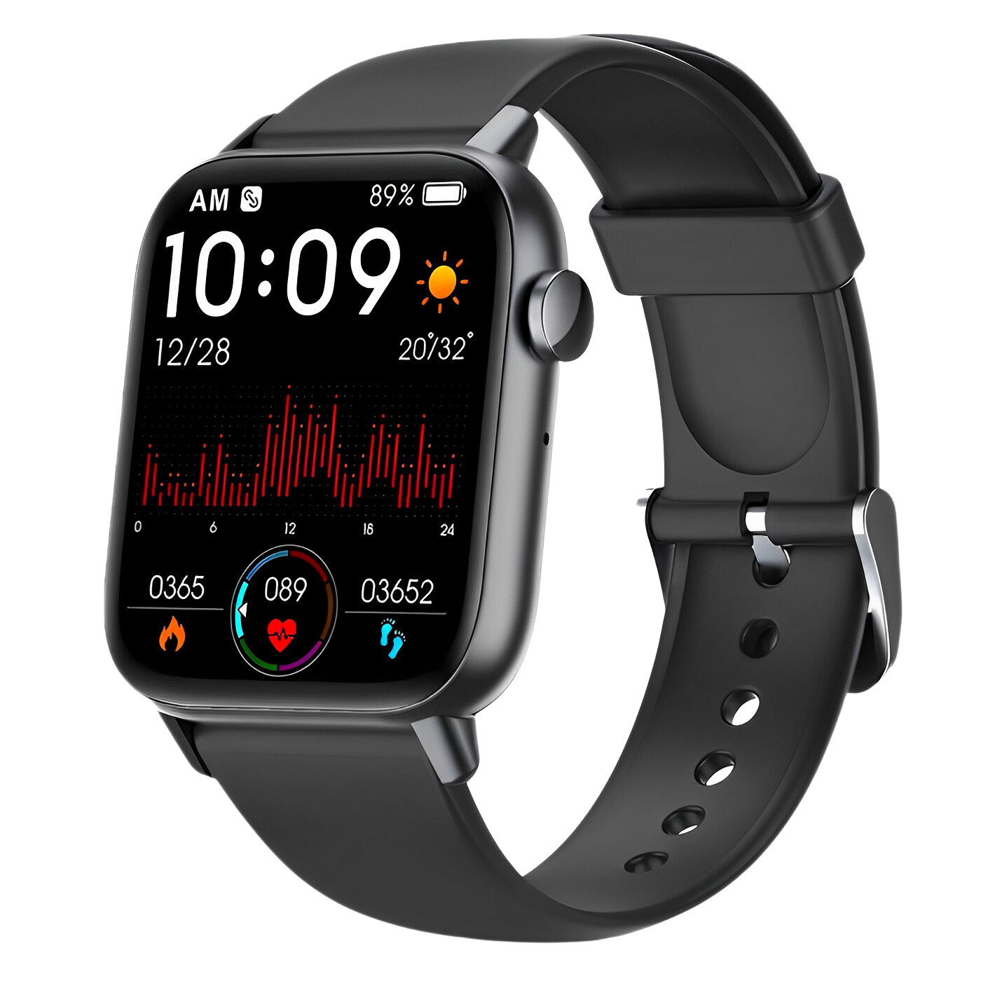 Hälsovakt Smartwatch - Elegant och Vattentät