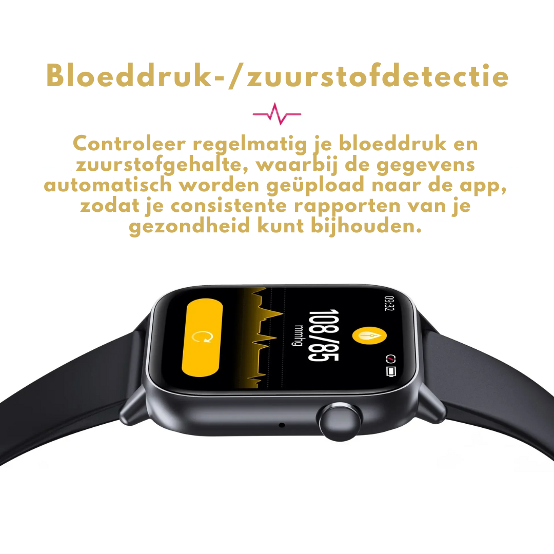 Hälsovakt Smartwatch - Elegant och Vattentät