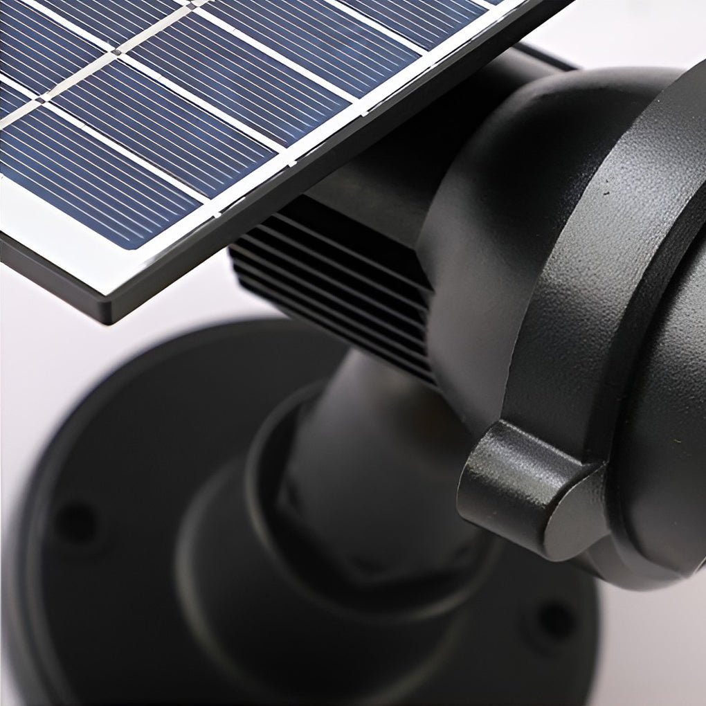 Justerbara solcellsdrivna trädgårdsspottar - Energibesparande LED-ljus