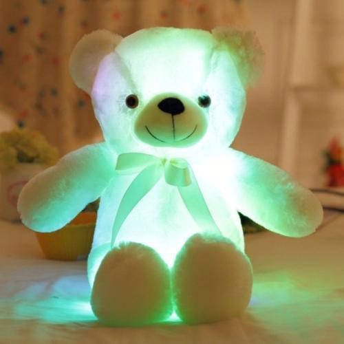 Magisk LED Bamsebamse som Lyser i Mørket