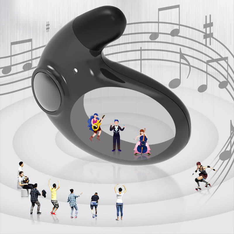 Osynliga Bluetooth-hörlurar för bekväm sömn - Vattentäta