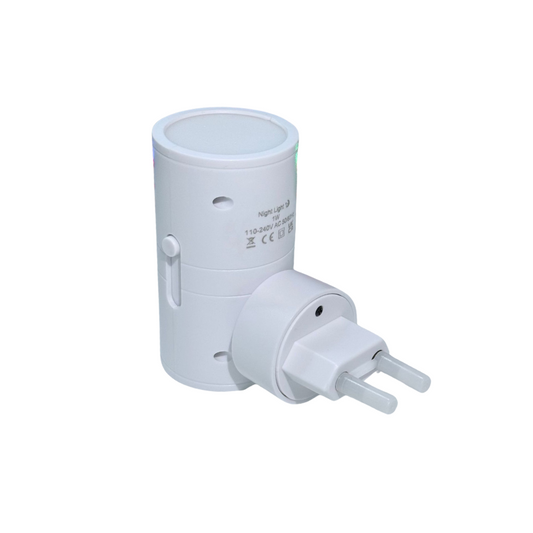Justerbar natlampe med sensor – LumenGuard