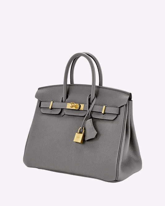 Elegant Skinn Tote Väska för Kvinnor - Perfekt för Arbete och Resor