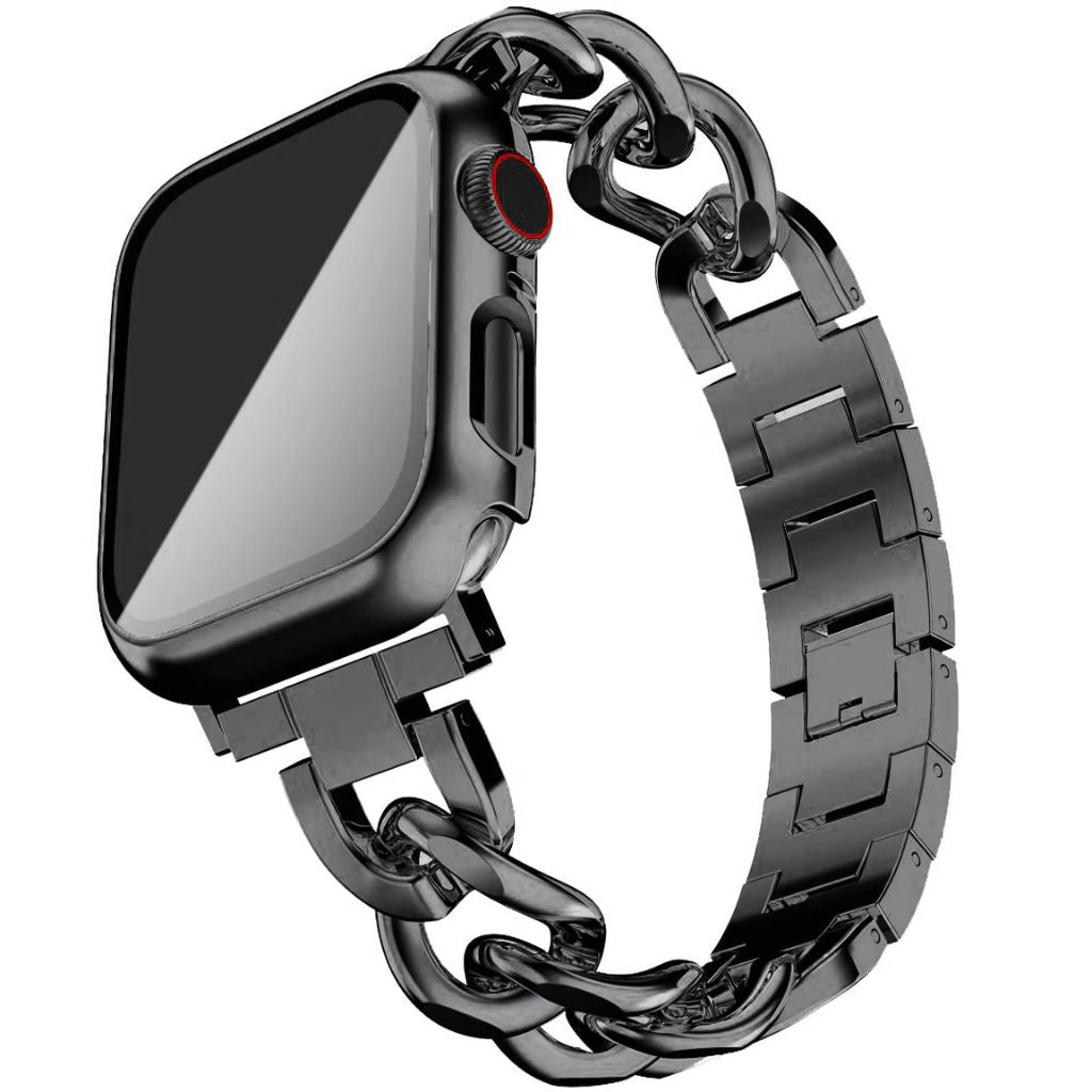Moderne rustfrit stål armbånd til Apple Watch til kvinder