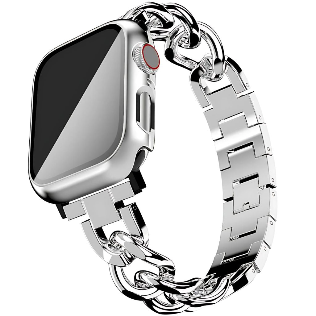 Moderne rustfrit stål armbånd til Apple Watch til kvinder