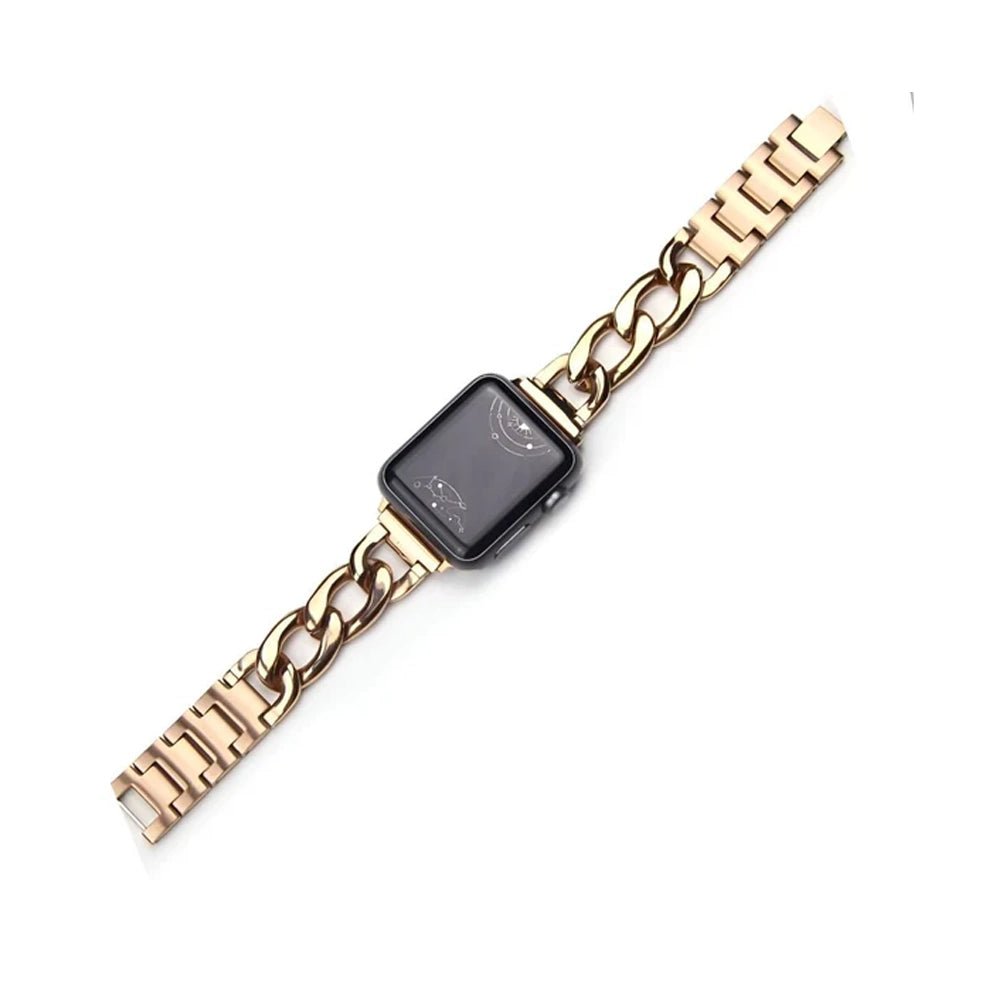 Moderne rustfrit stål armbånd til Apple Watch til kvinder