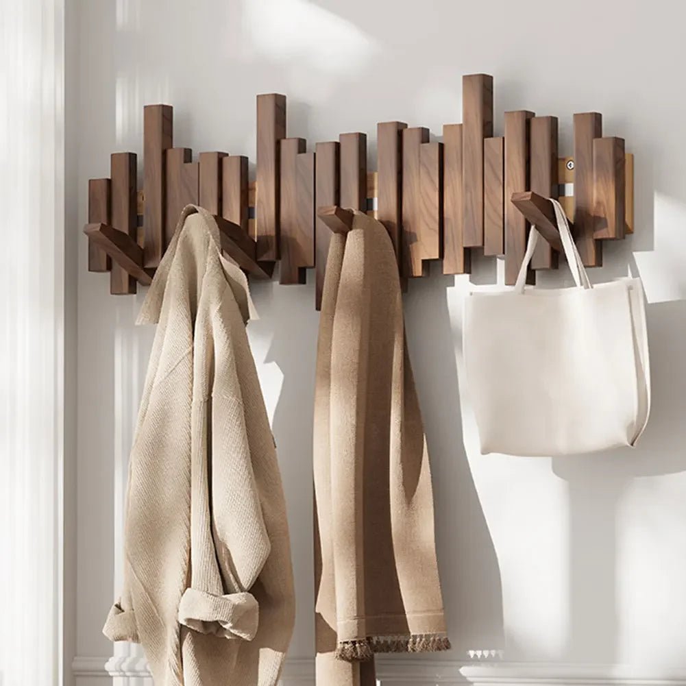 Elegant Trägarderob med Flexibla Magnethakar