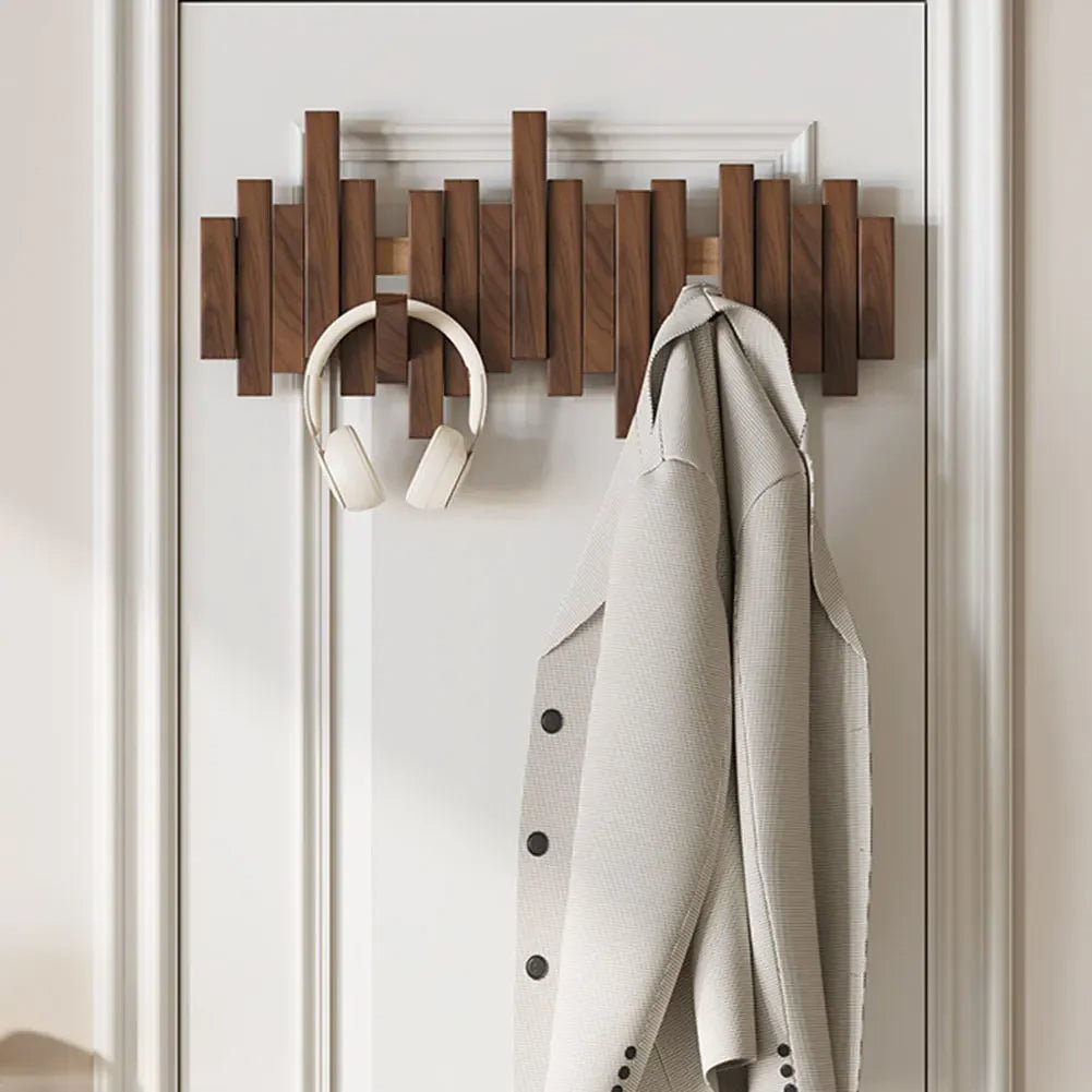 Elegant Trägarderob med Flexibla Magnethakar