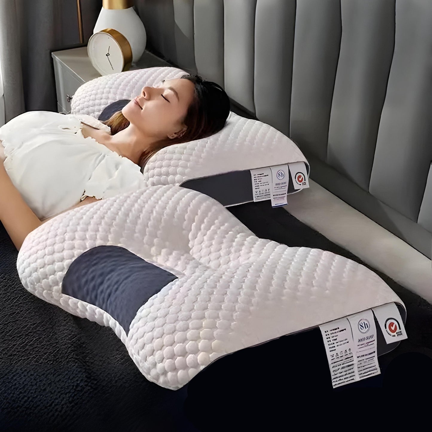 Ergonomisk Kudde för Nacksmärta – Sov Bättre Varje Natt
