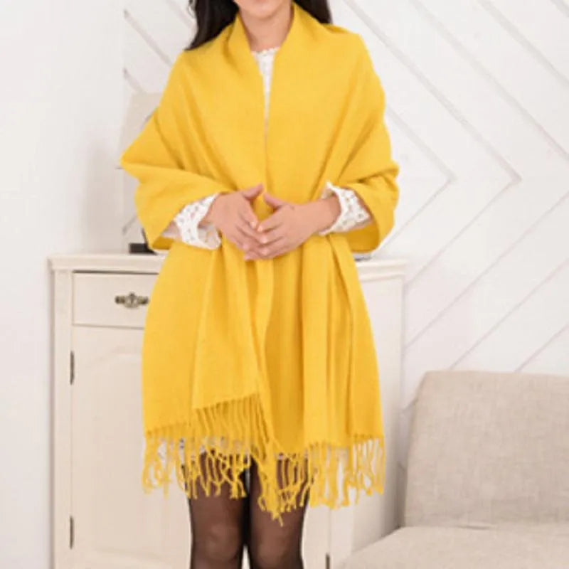 Elegant Cashmere Tørklæde - Varmt og Stilfuldt til Alle Sæsoner