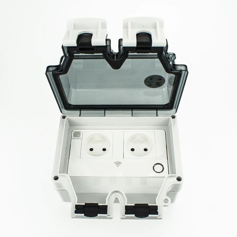 Smart utomhuskontakt med IP66-skydd – PowerGuard