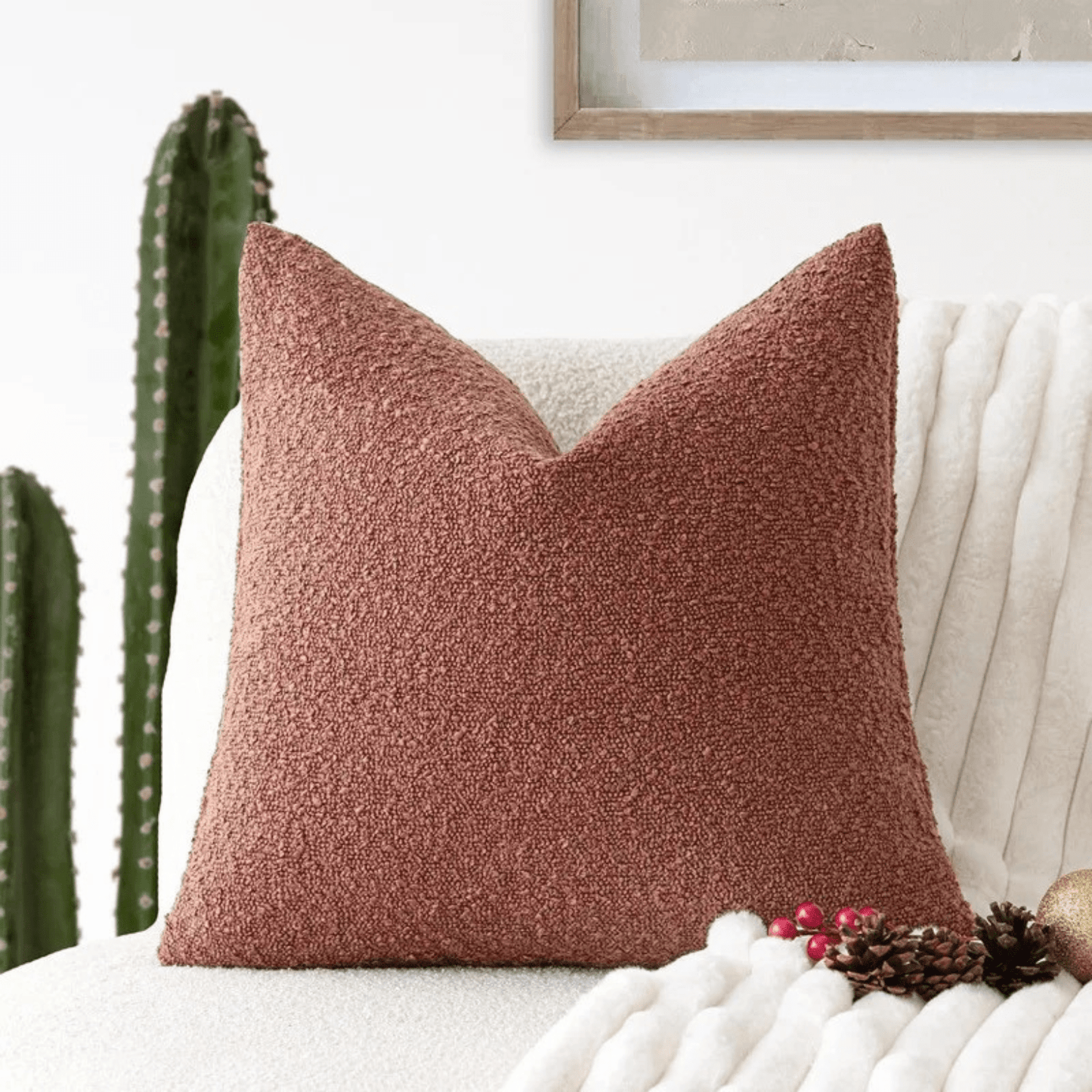 Elegant pudebetræk i tidløst design til sofa og seng