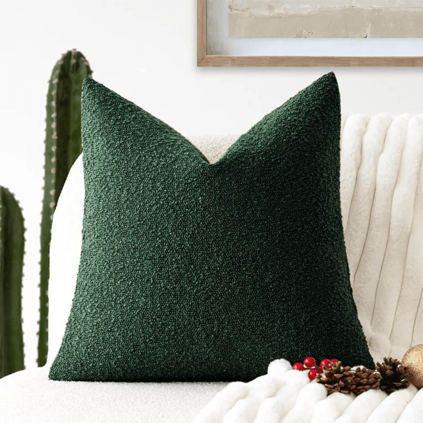 Elegant pudebetræk i tidløst design til sofa og seng