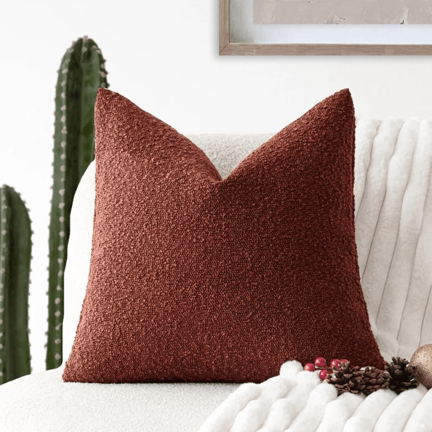 Elegant pudebetræk i tidløst design til sofa og seng
